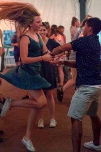 swing dancing